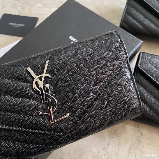 MONOGRAM YSL FLAP LARGE WALLET 0805